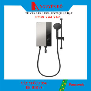 Máy nước nóng Panasonic trực tiếp không có bơm trợ lực  DH-4US1VS màu xám sang trọng với công suất 4.5KW.