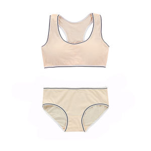 Áo ngực học sinh cấp 2 cấp 3 có mút sét áo lá cho bé tuổi dậy thì quần chip bé gái từ 30-46kg