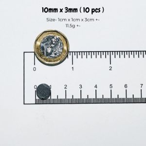 CTD Heavy Duty Magnet 10 pcs Set Strong Round Magnet Ceramic Magnet 10/15/20/25/30mm DIY Craft/Refrigerator/Repair Use