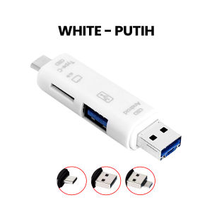 [KN ACC] NANVAN OTG USB 2IN1 MICRO USB / TYPE C CARD READER FUNCTION