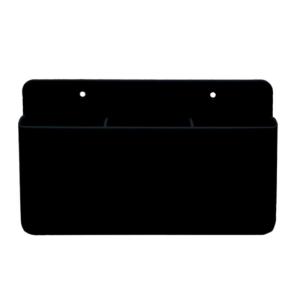 Strong Adhesive Remote Control Holder Adjustable Divider Shelf Wall Mount Storage Organizer for Living Rooms Offices