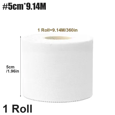 1PC White Sports Tape No Sticky Residue Easy to Tear Medical Athletic Tape for Ankles Fingers Wrist