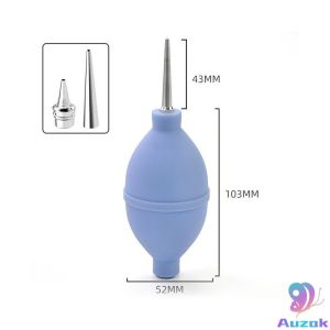 Auzak Rubber Air Blower Dust Cleaner With Long/Short Nozzle for Mobile Phone/Camera Lens Cleaning Tools