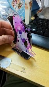 Honkai: Star Rail Castorice Kawaii Acrylic Figures Stand Model cute Standing Sign Desktop ornament Collection Halloween Gift