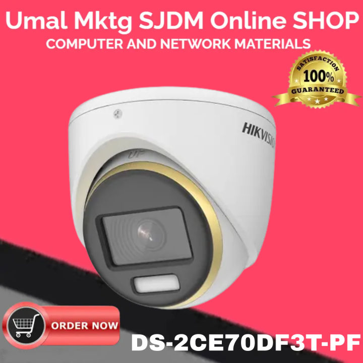 HIKVISION CAMERA DS-2CE70DF3T-PF DOME 2MP Lazada PH