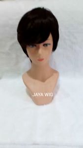 Wig Rambut Palsu Wanita Model Pendek