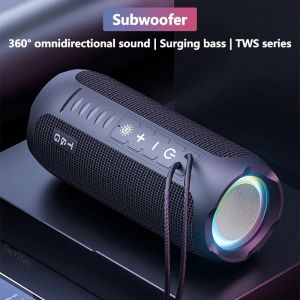 📻【Readystock】 + FREE Shipping 📻 TG227 Bluetooth Speaker Wireless Bass Subwoofer Waterproof Outdoor Portable Column Boombox FM TF Stereo Loudspeaker Music Center
