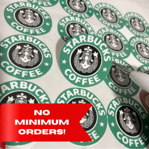 A4 sheet Printable Sticker label Logo Souvenirs Customized Quality Sticker Machine Die cut or Kiss Cut -Jeha