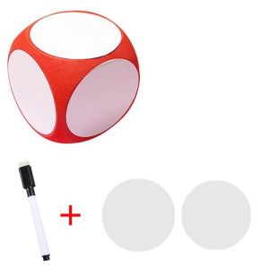Creative Writable Erasable Blank Dice 10cm Giant Foam Dice for Fun Learning Games Prop Reusable