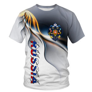 [Local Stock] VCC New Fashion Men Persia Flag 3D Print T Shirt Casual Top Short Sleeve Printed O Neck T-Shirt