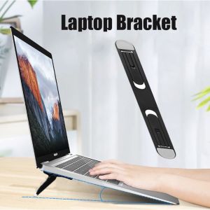 Foldable Laptop Stand Ventilated Notebook Bracket Raise Computer Cooling Lift Adjustable Stand Notebook Stand With Fan - Lazada