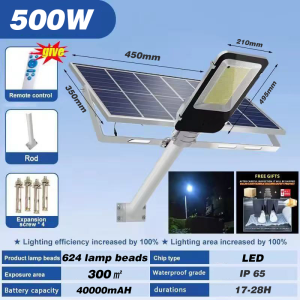 JD/MZL High-Quality Solar LED Outdoor Flood Light Waterproof IP67 with 5-Year Warranty