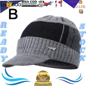 TERBATAS - Topi Beanie Hiking Camping Naik Gunung Musim Dingin Rajut Winter Knitted Wool Caps Beanies Casual Korea Outdoor Snapback Men Women Unsiex Fashion Accessories Penutup Tudung Kepala Head Protector Pria Wanita Dewasa Hangat Tebal Nyaman murah