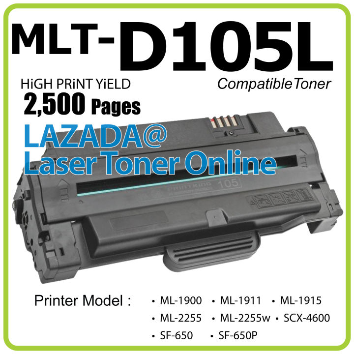 Compatible to Samsung MLT-D105s MLTD105L D105L Samsung Printer ML-2425 ...