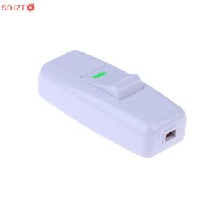 🚚【Local Express Delivery】🚚 1Pc Light Switch For Home Classic White Inline ON OFF Table Bedside Lamp Desk Light Cord Cable Switches Electrical Accessories