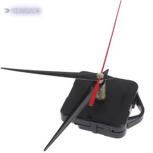 YINGRAN3 DIY Silent Classic black Quartz Watch Wall Clock Movement Mechanism Parts
