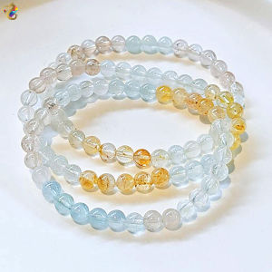 Super Premium Grade Colorful Topaz Bracelet (Single / 3 Rounds)