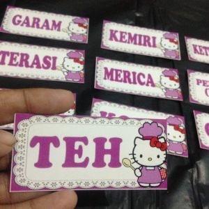 (KODE P27) PAKET STIKER BUMBU ISI 10 | LABEL BUMBU | STIKER BUMBU DAPUR | NAMA BUMBU | STIKER WATERPROOF | STIKER TAHAN AIR DAN MINYAK | STIKER GULA | STIKER KOPI | STIKER SUSU | STIKER TEH | STIKER TEPUNG | STIKER DAPUR
