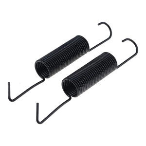 2Pcs Stainless Steel Tension Spring Set For Lawn Mower Decks Includes Blade Mounting Bolts GX21582 GX20377