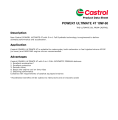 Castrol POWER1 ULTIMATE 4T 10W-50 (1L) Motorcycle Full Synthetic API SP JASO MA2. 