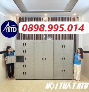 Tủ sắt văn phòng- tủ sắt locker đựng đồ sinh viên - tủ hồ sơ nhiều ngăn 4-6-8-10-12-15 Cửa giá rẻ