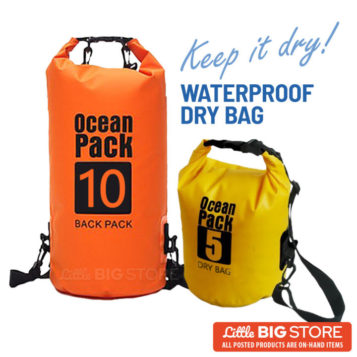 Waterproof Dry Bag 10L and 5L Lazada PH