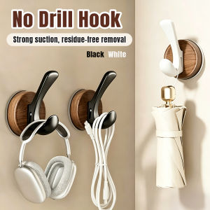 Talao Multi-Purpose Suction Wall Hooks Door Hanger for Small Decorations Key Storage Clothing Hook 1Pc