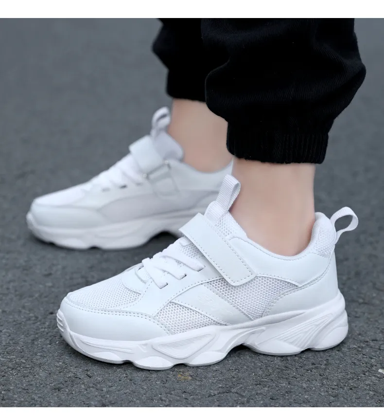 2023 New Children's Shoes Little White Shoes for Boys and Girls