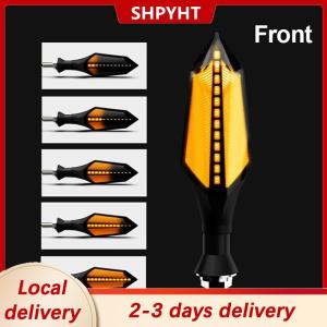 [COD] SHPYHT Local delivery Ship within 24 hours 8mm Motorcycle LED Turn Signal Lamp Sequential Flowing Flash Indicator Lights