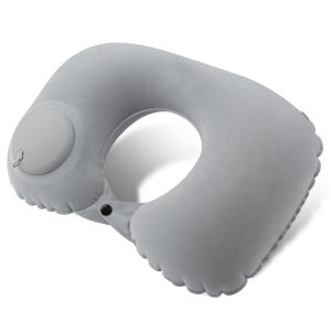 [Upgraded] Inflatable u-shaped pillow Travel cervical spine pillow Airplane train sleeping pillow Portable u-shaped pillow Press