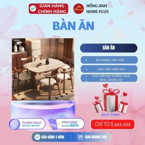 Bàn ăn hiện đại cao cấp thiết kế tinh tế sang trọng chất liệu bền bỉ tiện nghi.