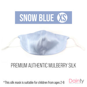 Mulberry Silk Face Mask with Filter - Breathable Soft Reusable Washable Nose Wire Premium Elegant Design for Women Men | Dainty