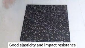 [SG LOCAL SELLER] 20mm Gym Flooring Tile  High Density EPDM Rubber Mat  Interlocking Anti-Slip Crossfit Flooring