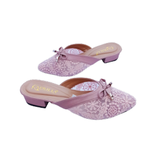 Sandal Wedges Bustong Brukat Wanita 3cm Aprilia Collection