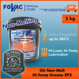 FOVAC G6 Non-Melt Hi-Temp Grease EP2