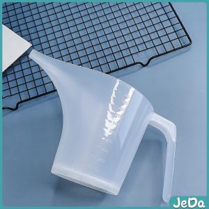 JeDa ถ้วยตวงปากยาว ถ้วยตวงพลาสติก  ที่หยอดแป้ง กรวยหยอดแป้ง