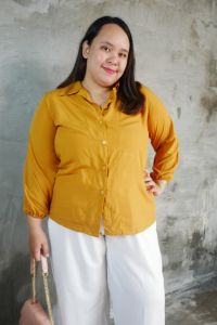 KEMEJA FELICE OVERSIZE LD 120CM FIT TO BB 100KG || ATASAN JUMBO LEOPARD