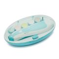 Dr.isla gunting kuku elektri untuk bayi yang di cas Baby Set Nail Trimmer / Gunting kuku Bayi Elektrik 6 in 1 Alat Menicure Pedicure Baby Nails Trimmer Gunting Kuku Bayi & Dewasa Nail Buffer Pengkilap Pengikir Kikir Kuku BYM03. 