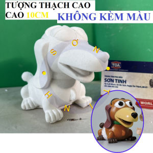 Tượng tô màu Mèo lười C105  tô tượng thạch cao (Không kèm màu) luyện vẽ