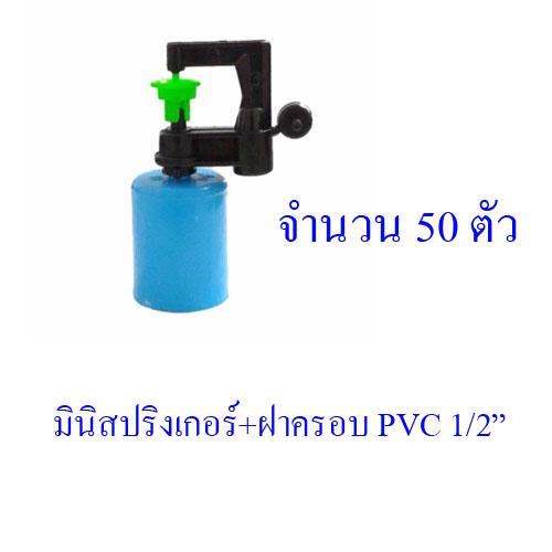 มินิสปริงเกอร์ Machino พร้อมฝาครอบ PVC 50 ตัว รัศมีกว้าง