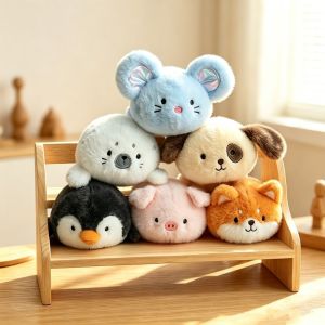 DORADO PP Cotton Plush Companion Doll Soft Plush Cartoon Animal Cartoon Animal Plush Toy Cute Stuffed Animal Pillow Kid Gifts