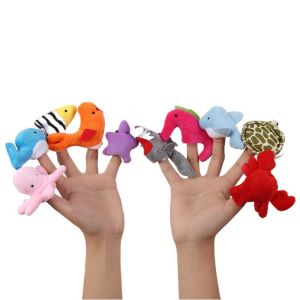 SCXXCXVVBB Educational Toy Mini Animal Hand Puppet Sea Animals Safety Marine Organism Hand Puppet Creative Narrating Doll Finger Puppet Toy Set Kids