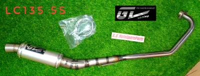 GL RACING EXHAUST PIPE (SUPER ONE) YAMAHA LC135 5S