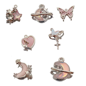 Creative Alloys Beads Resins Pendants Set Retros Craft Components For Accessories Making