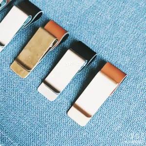 PL Pen Holder Loose Leaf Vintage Pencil Holder Metal Clip Bookmark School Office Accessories Stainless Steel Memo Clip
