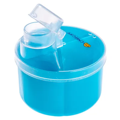 Child Care Powder Milk Container With Divider