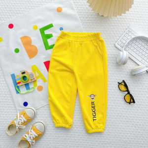 Quần dài trẻ em cotton da cá NATUCO dày mềm mịn mặc thu đông cho bé từ 11-21kg Q-001