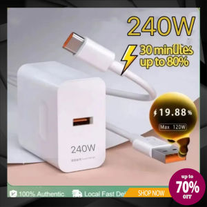 Original Type C Charger Set 480w Super Fast For TypeC Fast Charging Cable Adapter Set