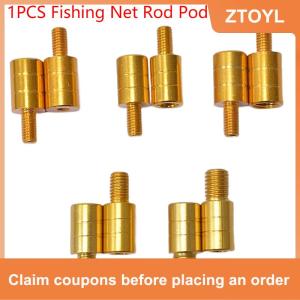 【ZTOYL】 Đầu nối cần câu M8 M10 M12 vít đầu lưới Bộ chuyển đổi câu cá