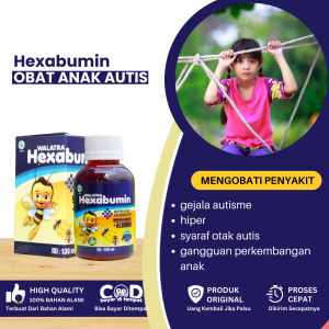 Obat Untuk Anak Autis Kurangi Gejala Autisme Nutrisi Otak Anak Vitamin Otak Buat Anak Autis Obat Hiper Obat Syaraf Otak Autis Obat Anak Hiperaktif Hiperaktivitas Obat Gangguan Perkembangan Anak Syaraf Otak Autis - Walatra Hexabumin